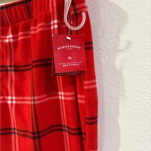 Target Wondershop Red Plaid Men’s Flannel Pants